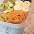みや☆なな's cooksnap of when they made ㋻お弁当に☆簡単スパゲッティー.