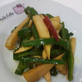 ゆ´ω｀リ's cooksnap of when they made ピーマンと筍の甘辛炒め.