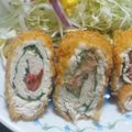 ののののんのんの's cooksnap of when they made ささみの紫蘇うめチーズフライ.