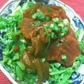 羽尼うに's cooksnap of when they made まぐろと春菊の韓国風サラダ.