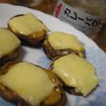 ひろみつばち's cooksnap of when they made 簡単に1品★椎茸のマヨカレー焼き.