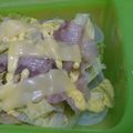 たえpon's cooksnap of when they made 白菜と豚バラ肉のミルフィーユのマヨチーズ.