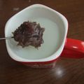 よちりん's cooksnap of when they made ホットもアイスも♡あずきミルク♡.
