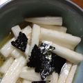 Chigusaa's cooksnap of when they made シャクシャク♪　山芋の酢の物.