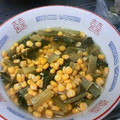 季節外れ's cooksnap of when they made 小松菜とコーンの煮びたし.