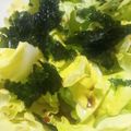 紺さん's cooksnap of when they made モリモリ♡えごま油&海苔キャベツ☆.