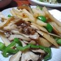 ＊野ばら＊'s cooksnap of when they made シャキッ♪じゃがと舞茸のバター醤油炒め.