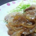 爽兎にゃん's cooksnap of when they made 白いご飯に合いすぎ～♪豚の生姜焼き♪.
