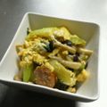 ♥ＩＺＵ♥'s cooksnap of when they made 鶏肉とチンゲン菜の卵とじ風炒め.