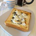 バカリャウ's cooksnap of when they made 簡単すぎ！忙しい朝は「ふりかけトースト」.
