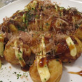 cayo＊cafe's cooksnap of when they made ★かりとろたこやき★.