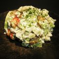 ひさかた's cooksnap of when they made 豆腐とアボカド和えサラダ.