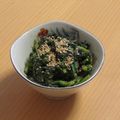 もんしゅしゅ's cooksnap of when they made 簡単！春菊のごま和え.