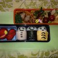 kumoakane's cooksnap of when they made ✿キャラ弁♡おやすみクマちゃん✿.