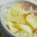 かごちゃー's cooksnap of when they made 白菜とりんごのサラダ.