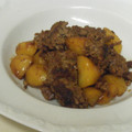 BarkoJOHN's cooksnap of when they made 新じゃがとひき肉の味噌炒め.
