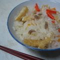 ＴＭＴ's cooksnap of when they made おでんの煮汁で♪もっちりおこわ.