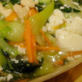 Hana＠home's cooksnap of when they made 青梗菜と豆腐の炒め煮.