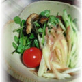 ＴＯＭＯＷＡＴ's cooksnap of when they made うなぎとクレソンのサラダ　胡瓜と茗荷添え.