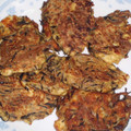 toshiebaba's cooksnap of when they made 煮しめの残りで☆手作りがんも♪.
