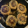 おかじー's cooksnap of when they made 案外簡単！椎茸の肉詰め.