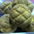 ゆかぽん1966's cooksnap of when they made HMで簡単！メロンパン☆.