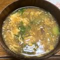 クック8J0LFQ☆'s cooksnap of when they made チンゲン菜と卵のとろみスープ.