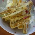 kyoko＊k's cooksnap of when they made キャベツもモリモリ♡ごぼうの甘辛揚げ♡.