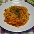 こゆきち's cooksnap of when they made 簡単☆トマトソースパスタ.