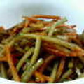 muck001's cooksnap of when they made ★定番シリーズ★我が家のきんぴらごぼう.