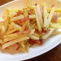 にゅあ's cooksnap of when they made ＊新じゃがとベーコンの炒め物＊.