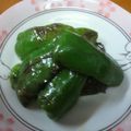 ♪♪ちょこ♪♪'s cooksnap of when they made すぐできる１品！ピーマンの醤油焼き.