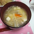 ぽちぽっぽん's cooksnap of when they made ほっこりあったか 我が家の豚汁.