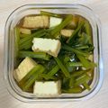 ももゆみ1230's cooksnap of when they made 小松菜と厚揚げの煮浸し.