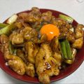 トシ17's cooksnap of when they made やみつき！止まらない焼き鳥丼.