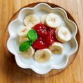 いなばっくす☆'s cooksnap of when they made ヨーグルトにバナナ＆ジャム♪.