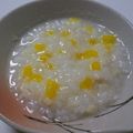ゆりまる2011's cooksnap of when they made 離乳食★パプリカと鶏ささみのサラダライス.