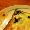 Ｒim's cooksnap of when they made 海苔わさび＆マヨチーズの和洋折衷トースト.