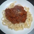 ydbjl's cooksnap of when they made 簡単秘密のミートソースパスタ❤ボロネーゼ.