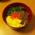 xSOAIx's cooksnap of when they made 楽々♡簡単♡色とりどり三食丼♡.