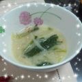 emiiii's cooksnap of when they made 白菜と小松菜の白味噌スープ.