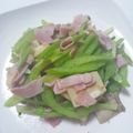 千鳥飯's cooksnap of when they made ブロッコリーの茎とセロリの塩炒め.