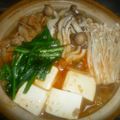 Jock's cooksnap of when they made 我が家のキムチ鍋.