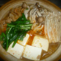 Jock's cooksnap of when they made 我が家のキムチ鍋.