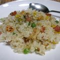 ぎらぎらアフロ's cooksnap of when they made 炊かないエビピラフ.