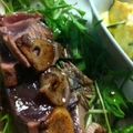 おかんぽ's cooksnap of when they made たたきじゃない！鰹のガーリックバルサミコ.
