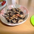 ryoutakuママ's cooksnap of when they made 豆腐入り。ひじきの煮物.
