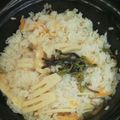 花のの's cooksnap of when they made 土鍋で 　筍　ごはん.