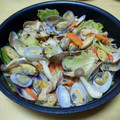 カンナさん。's cooksnap of when they made いろどり野菜とあさりの酒蒸し.