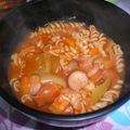 まなみ518's cooksnap of when they made 簡単スープパスタ♡ミネストローネ風.
